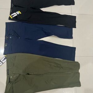 Women’s Black, Navy, and Olive Pants